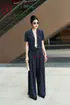 Set vest lửng - quần âu xước than - L28